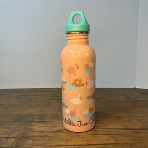 Matilda Jane Once Upon A Time Bright Feathers Flamingo Water Bottle Mm72 25‎ oz